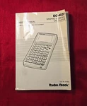 Radio Shack Ec-4037 Graphic Scientific Calculator Owners Manual 1994. Fixed Price $7.99.