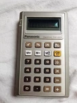 Panasonic Electronic Calculator Model Je-822ou Vintage Early 80s. Fixed Price $23.12.