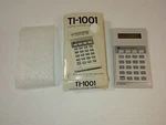 Vintage Texas Instruments Calculator Ti-1001 W/ Box Tested And Works. Fixed Price $9.09.