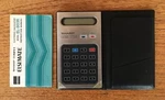 Vintage Rare Sharp Elsi Mate El-8036 Electronic Pocket Calculator Metal W/ Case. Fixed Price $42.99.