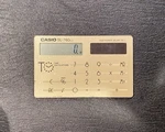 Casio Sl-760 Lu Rare 80s Card Size Solar Calculator. Fixed Price $12.99.
