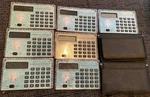 7 Vintage American Express Toshiba Lc-852 Calculator Wallet Promotional 2 Cases. Fixed Price $29.99.
