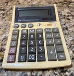 Canon Calculator Tx-1010h 10 Digit Solar Battery Business Finance Sales Tax Keys. Fixed Price $12.99.