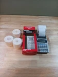 Casio Hr-8b Portable Printing Working Calculator Includes 4 Rolls Paper. Fixed Price $22.99.