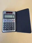 Vintage Sharp El-326l Elsi Mate Solar Calculator Blue Wallet Case 8 Digit Works. Fixed Price $12.00.