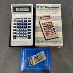 Vintage 80s Texas Instruments Ti Lcd Programmer Base-8 Base-16 Calculator Boxed. Fixed Price $72.78.