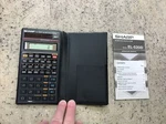 Vtg Sharp El-520d Solar Powered Scientific Calculator In Case Tested & Works!. Fixed Price $10.00.