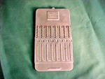 1940's Tasco Pocket Arithmometer. Fixed Price $9.99.