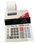 Sharp El-1192c 10 Digit Electronic Printing Calculator Tax Function Sales Tax-a1. Fixed Price $18.00.