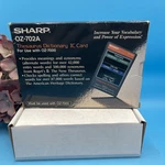 Sharp Oz-702a Thesaurus Dictionary Application Ic Card For Use With Oz-7000 New. Fixed Price $35.95.