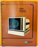 Hp 01350-90908 1980 Model 1350a Graphics Translator Oper & Programming Manual.. Fixed Price $39.99.