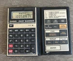 Vintage Casio Bf-90 Easy Banker Loan Calculator W/ Case - Works. Fixed Price $39.95.