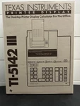 Vtg Nos Texas Instruments Printer Display Calculator With Memory Ti-5142 Iii. Fixed Price $57.25.