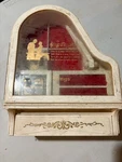 Vintage Kings Grand Piano W Lid Jewelry Trinket Music Box 11 X 8 6 Great Shape. Fixed Price $125.00.