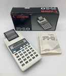 Vintage Canon Calculator P1-d Ii Palm Printer Electronic Printing. Fixed Price $20.00.