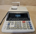 Sharp Compet Qs-2760h Printing Calculator Desktop Adding Machine W/ Ribbon Works. Fixed Price $49.99.
