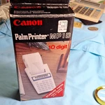 Canon Mp1d Palm Printer 10-digit Electronic Printing Calculator Vintage With Box. Fixed Price $12.00.