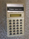 Vintage Canon Card Lc-20 Calculator Works Great. Fixed Price $17.99.