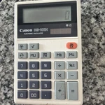 Vintage Canon Hs-101h Electronic Calculator With Solar Power Capability.. Fixed Price $16.00.