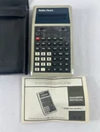 Radioshack(realistic)ec-281 Handheld Electronic Calculator With Manual And Case. Fixed Price $62.95.