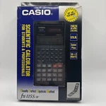 Vintage Casio Scientific Solar Calculator Fx-115s-w Vpam With Box. Fixed Price $21.99.
