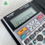 Sharp El-735s Vintage Business Financial Calculator + New Battery - Vgc. Fixed Price $28.47.