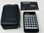 Bowmar Mx-90 Electronic Calculator W/ Case & Manual, No Power Adapter, Untested. Fixed Price $41.25.