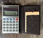 Vintage, 1982,sharp-japan Elsi Mate El-326h Solar Calculator. Vg. Works. Nice!. Fixed Price $8.99.