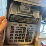 Canon P23-dh Clock & Calendar 12 Digit Printing Calculator - Plus 3 Rolls Paper. Fixed Price $27.00.