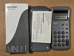 Sharp Wm-10 Minuet Vintage Solar Calculator In Box - Working Great. Fixed Price $18.00.