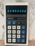 Vintage Sanyo Sacom Mini Cx-8001b 8 Digit Table Top Calculator *read. Fixed Price $69.99.
