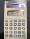 Vtg Sharp Calculator El-345 Elsi Mate Solar Cell Tested Works Great!. Fixed Price $8.85.