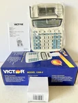 Victor 1208-2 12 Digit Capacity Lcd Display 2 Color Serial Printing Calculator. Fixed Price $17.68.