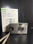 Cannon Powershot S330 Silver Compact Digital Camera With Battery Untested. Fixed Price $17.49.