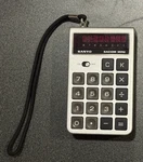 Sanyo Sacom Mini Cx-8002c Pocket Calculator 1973 - Very Rare, No Power, As Is. Fixed Price $149.99.