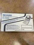 Vintage Sharp El-1188s Electronic Calculator/adding Machine - Original Box & Bag. Fixed Price $29.50.