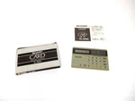 Sharp El-868s Card Thin Calculator. Fixed Price $60.00.