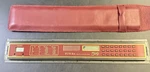 Vintage Logitech 509 Calculator Ruler & Clock With Case For Parts Vk01. Fixed Price $12.00.