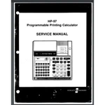 Hewlett-packard Hp 97 Programmable Calculator Service Manual 94pgs. Comb Bound. Fixed Price $24.99.