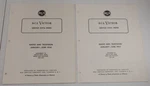 Rca Victor Service Data Index Radio Television January To June 1956 1957 1945-55. Fixed Price $14.95.