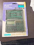 New Sharp Electronic Organizer El-6520b Memo Master 11kb. Fixed Price $7.00.