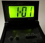 Bulova Alarm Clock Lcd Digital Travel Folding Pop-up Tested And Functional.. Fixed Price $17.50.