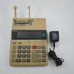 Sharp El-1801a Printing Calculator With Power Adapter & Paper Roll Holder. Fixed Price $17.99.