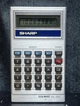Vtg Sharp Elsi Mate El-304 Electronic Calculator Tax School Original Case Japan. Fixed Price $6.99.