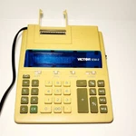 Vintage Victor 1230-2 Electronic Printing Calculator 12-digit Vfd Display Ac. Fixed Price $14.95.