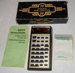 Vintage 1978 National Semiconductor Calculator 6010t - Tested & Works Great Vgc. Fixed Price $16.37.