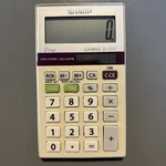 Sharp Elsi Mate El-244t Pocket Calculator Tax Solar & Battery Power - Works!. Fixed Price $12.99.