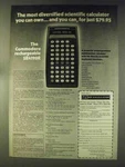 1976 Commodore Sr4190r Calculator Ad - Most Diversified. Fixed Price $17.99.