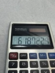 Radioshack Dual Power Ec-458 Calculator (solar Power).. Fixed Price $9.00.