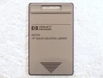 Vintage 1989 Hp Hewlett Packard 82211a Eq Solve Equation Library Card *works*. Fixed Price $59.95.